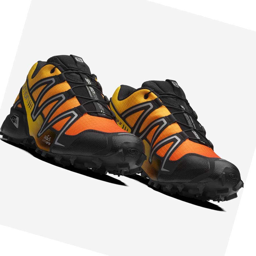 Salomon SPEEDCROSS 3 GRADIENT Erkek Spor Ayakkabı Sarı | TR 3436EBC